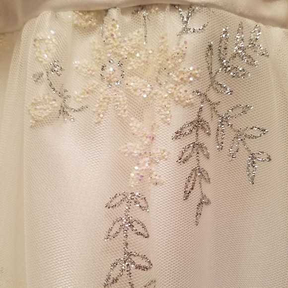 White Prom Dress - Picture 7 of 8